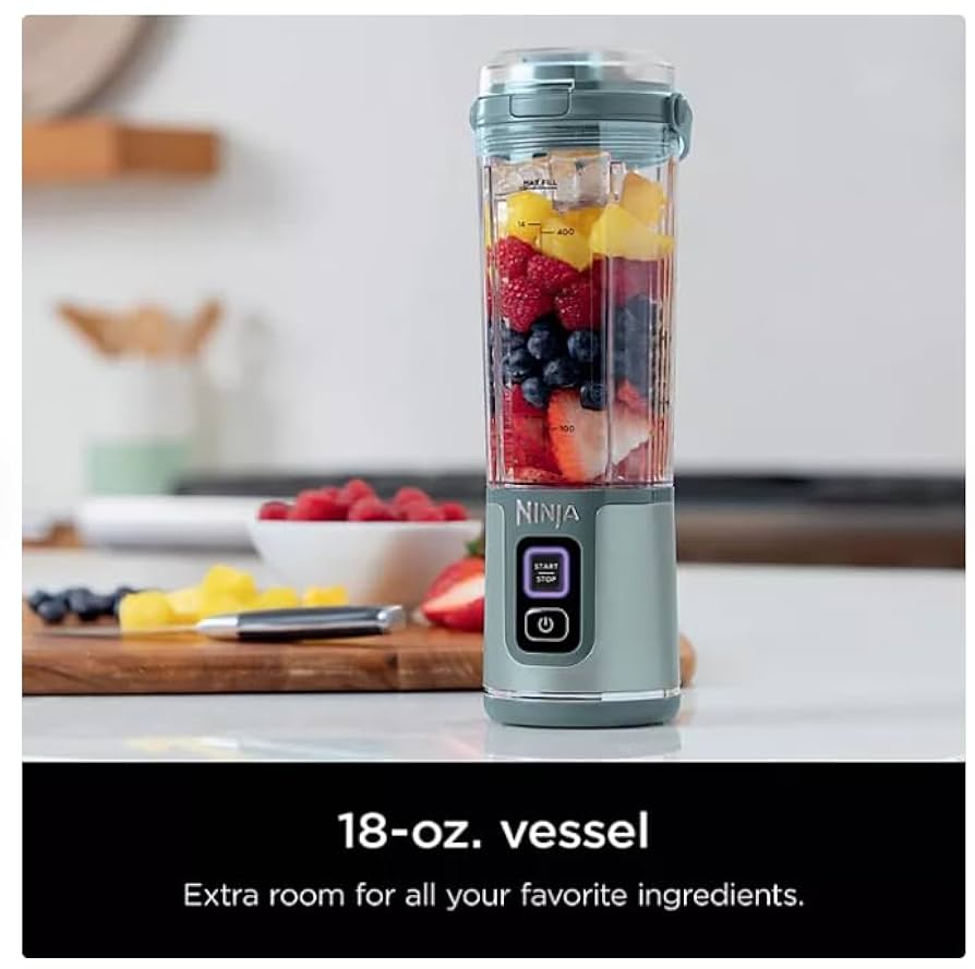 Ninja Blast コールドブレンド Amazon.com: Ninja Blast Portable Blender, Cordless, 18oz